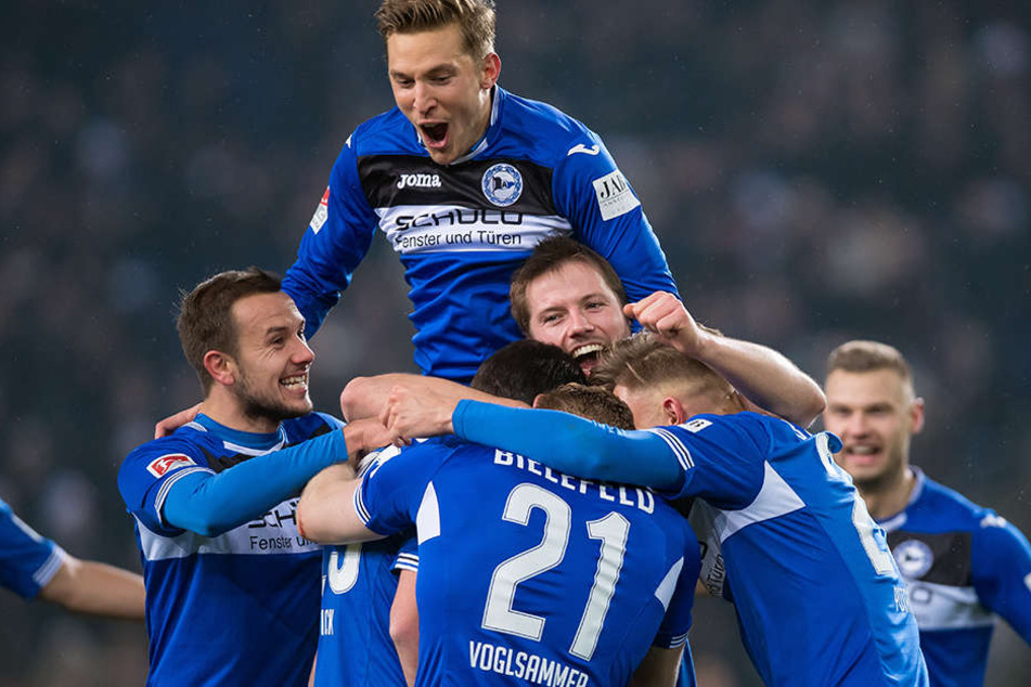 Die Freude bei der Saibene-Elf war riesig.