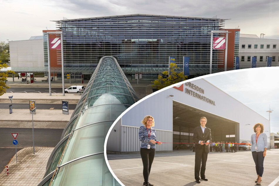 Dresden: Neuer Hangar für "Dresden International" - Flughafen-Gesellschaft investiert in den Airport Klotzsche