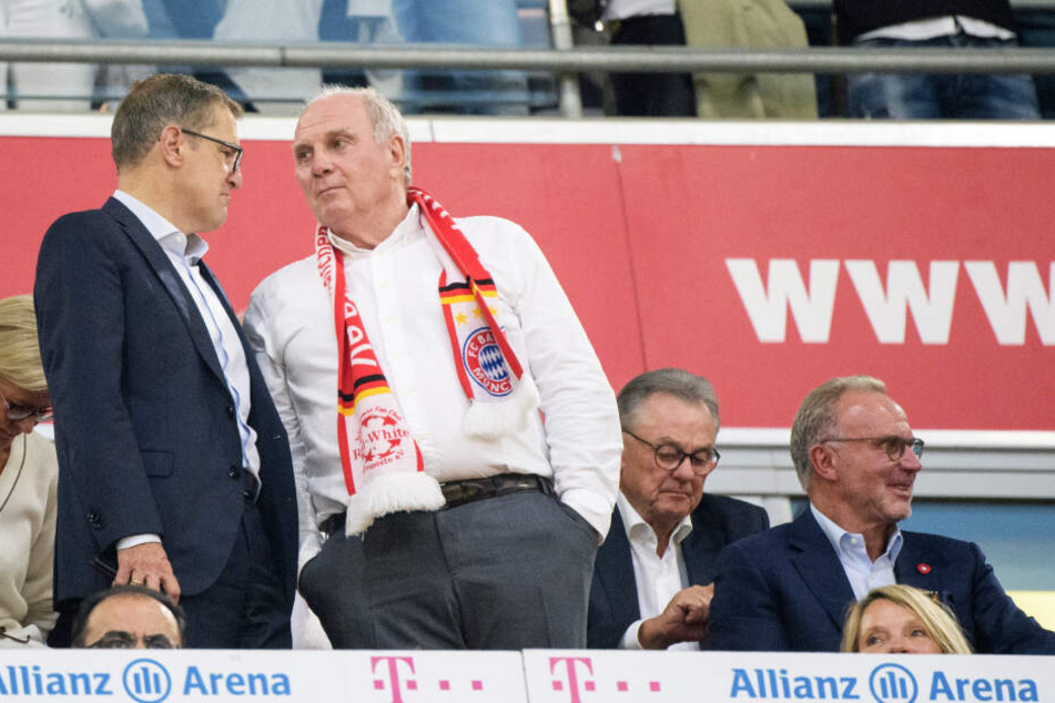 Die Bayern-Bosse dürften hochzufrieden mit ihrem Transfercoup sein.