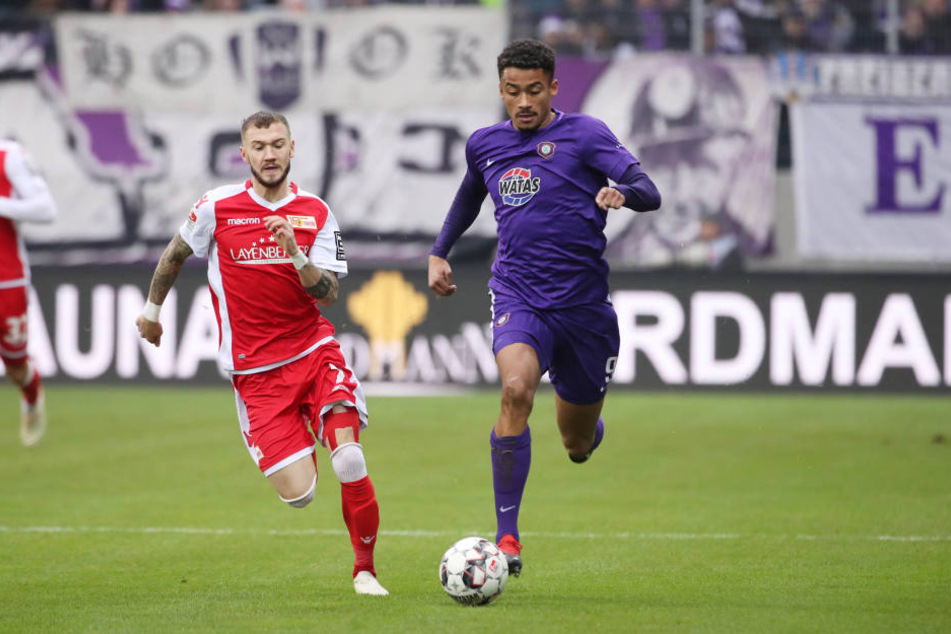 Emmanuel Iyoha ist im Spiel gegen Union Berlin fast 12,5 Kilometer gesprintet.