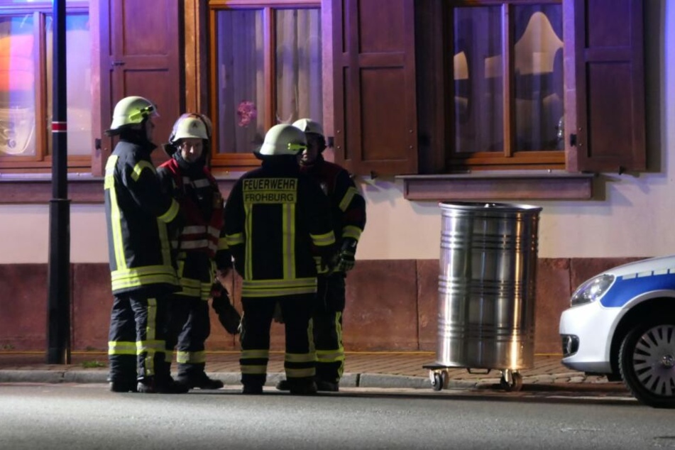 Feuerwehreinsatz in Bad Lausick.