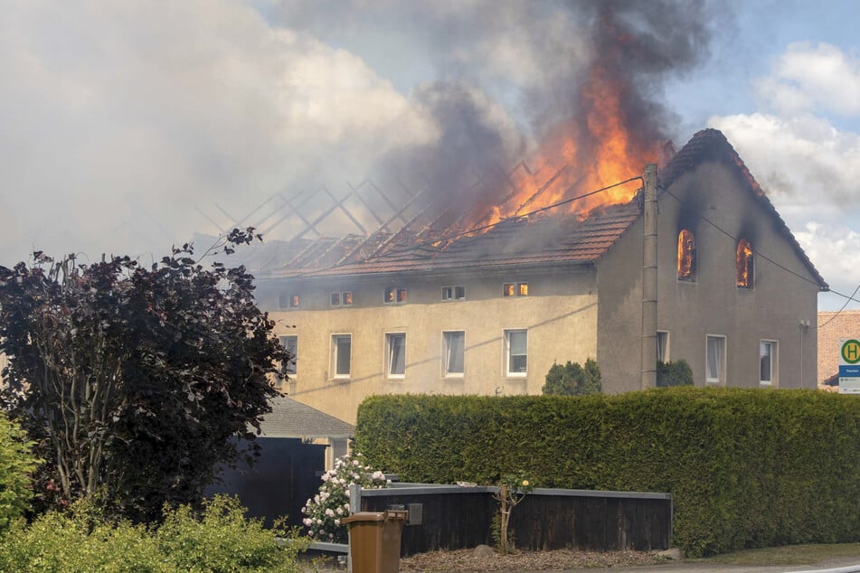 Innerhalb weniger Stunden war alles weg: Emotionaler Spendenaufruf nach Feuer in Ostsachsen