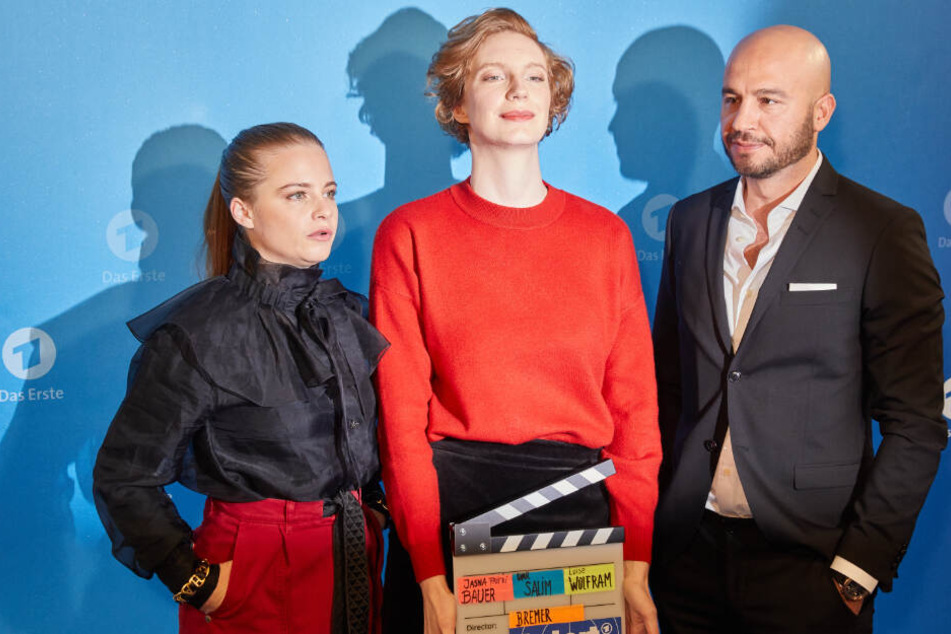 Jasna Fritzi Bauer (von links nach rechts), Luise Wolfram, und Dar Salim sind die neuen Tatort-Ermittler in Bremen.