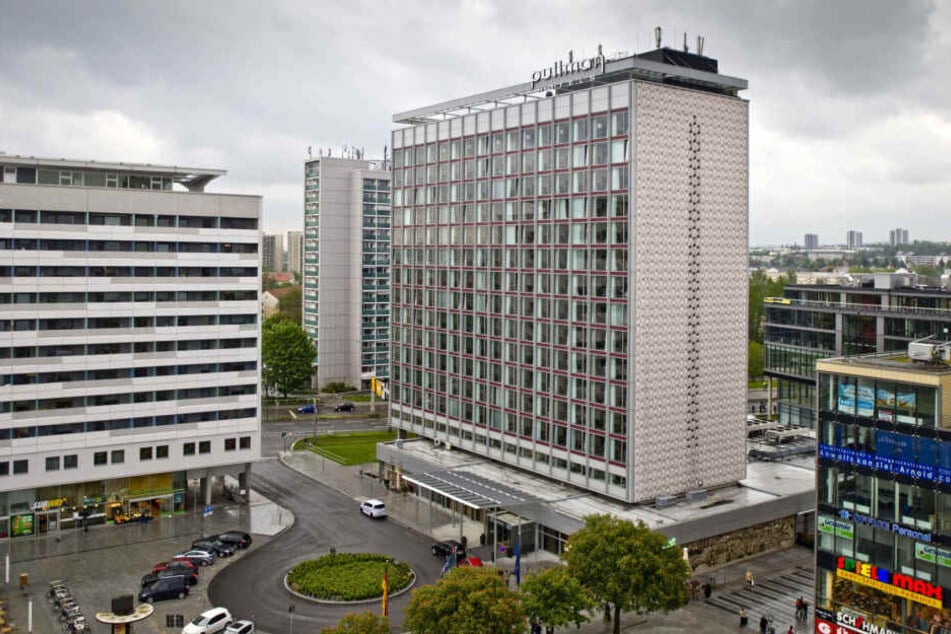 Mit 56 Metern ist das "Pullman" an der Prager Straße Dresdens höchstes Hotel.