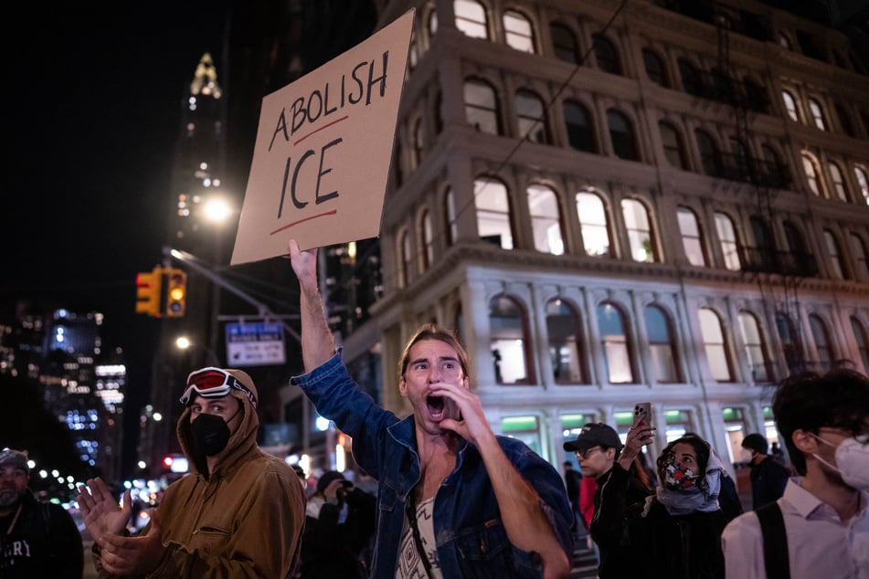 New Yorkers are outraged by the deployment of US Immigration and Customs Enforcement agents to their city's streets.
