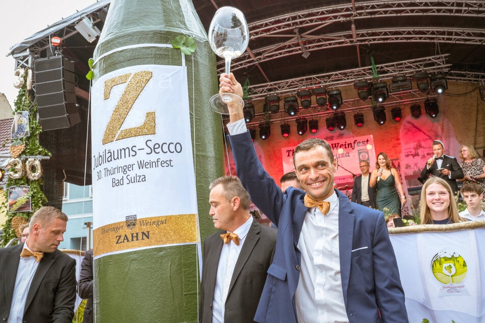 Am 15. August startet das 31. Thüringer Weinfest in Bad Sulza.