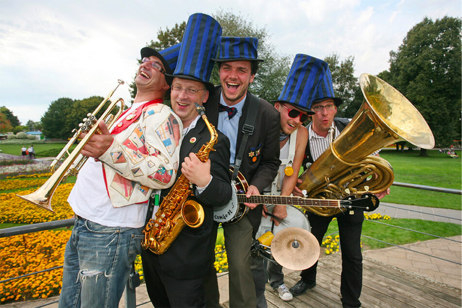 Auch dieses Jahr wieder dabei: Die Kultband "Combo Gurilly"