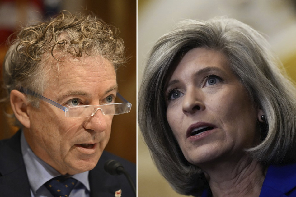 Kentucky Senator Rand Paul performed the Heimlich maneuver on Iowa Senator Joni Ernst during a Thursday lunch at the US Capitol.