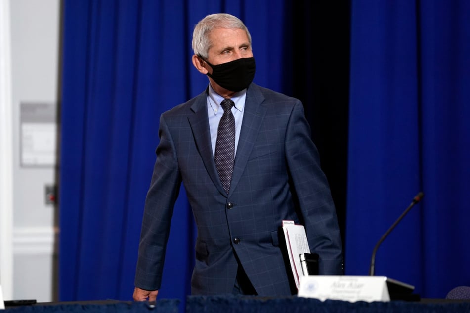 Anthony Fauci (79), Direktor des US-National Institute of Allergy and Infectious Diseases (NIAID) und ein Mitglied der Corona-Arbeitsgruppe des Weißen Hauses.