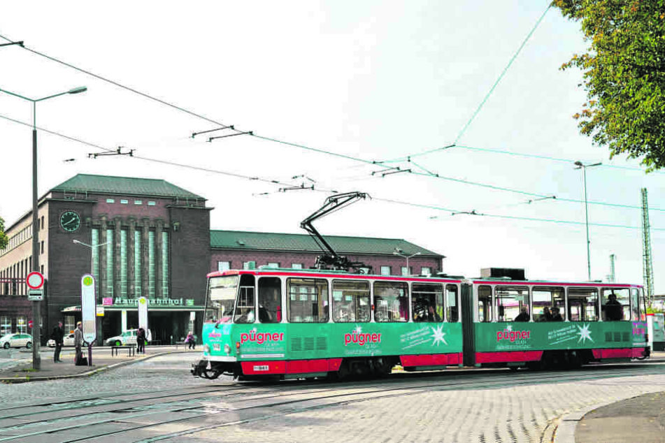 Der Zwickauer Bahnhofsvorplatz soll schöner werden.