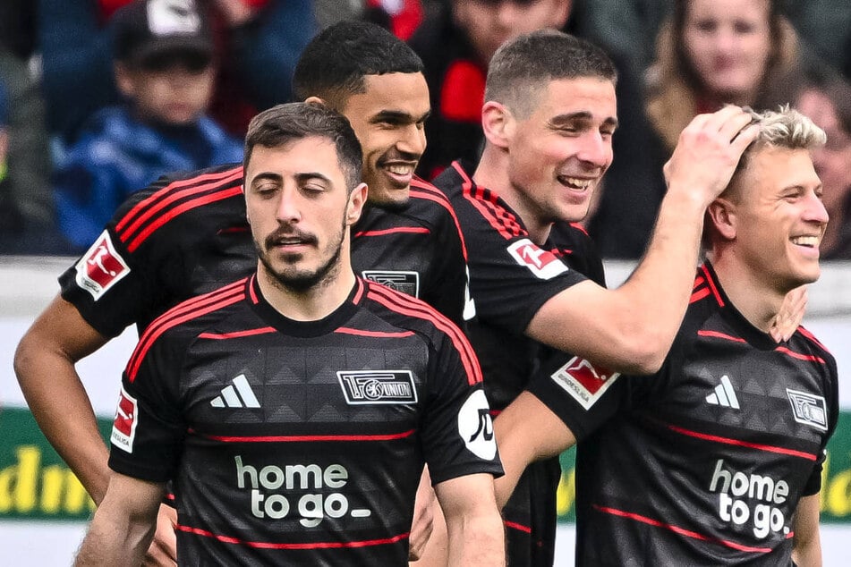 Neben Danilho Doekhi (2.v.l.) wird auch Josip Juranovic (29, l.) mit einem Abgang bei Union Berlin in Verbindung gebracht.