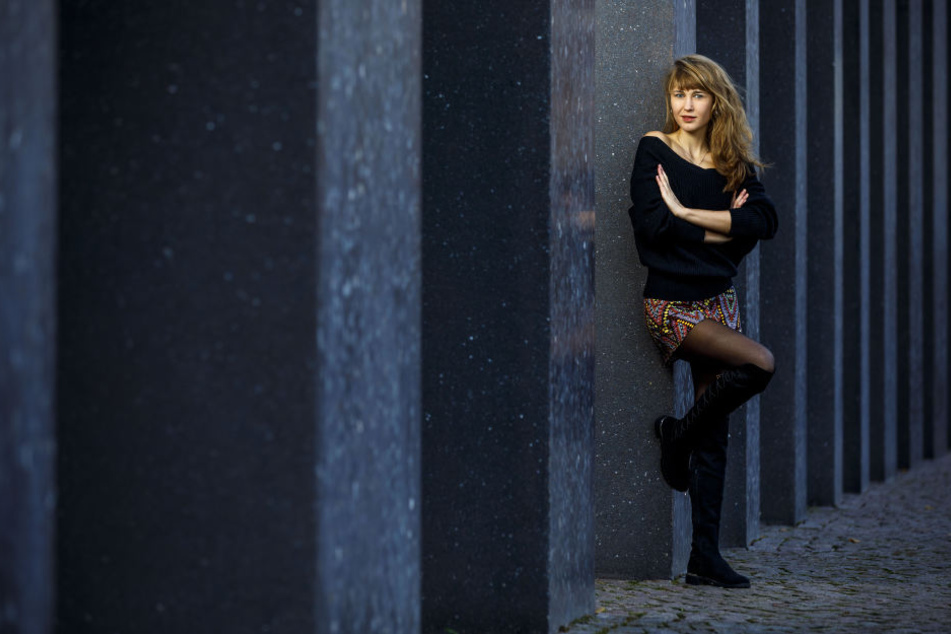 Model Julia Wolf (25) macht in Mittweida gerade ihren Master-Abschluss.
