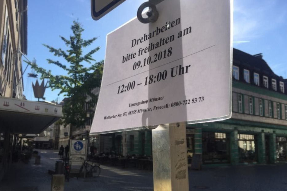 Dreharbeiten für "Wilsberg" in Bielefeld: Diese Straßen werden zum Filmset