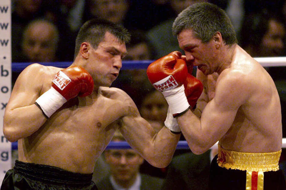 Im Jahr 2000 standen sich Dariusz Michalczewski (li.) und "Rocky" bei einem intensiven Kampf gegenüber.