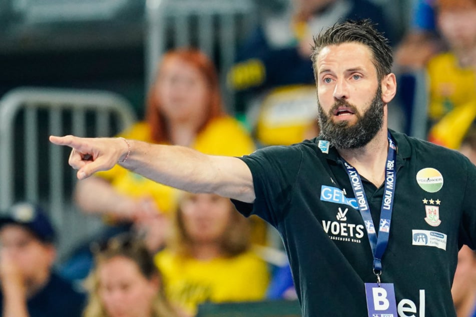 SCM-Trainer Bennet Wiegert (42) führte sein Team auch beim zweiten Testspiel zum Sieg. (Archivbild)