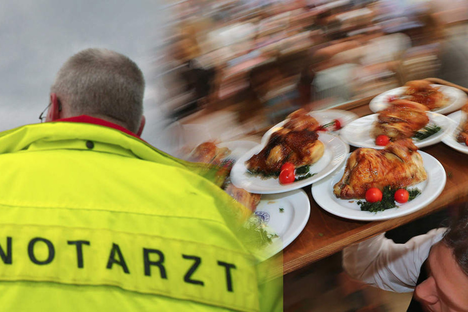 Der Notarzt konnte am Rand des Essener Oktoberfests nur noch den Tod des Mannes feststellen.