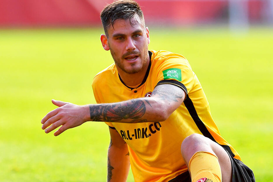 Dario Dumic am Boden? Sicher nicht! Der Bosnier kann auf immerhin 26 Pflichtspieleinsätze zurückblicken, auch wenn er nicht immer vollends überzeugte.