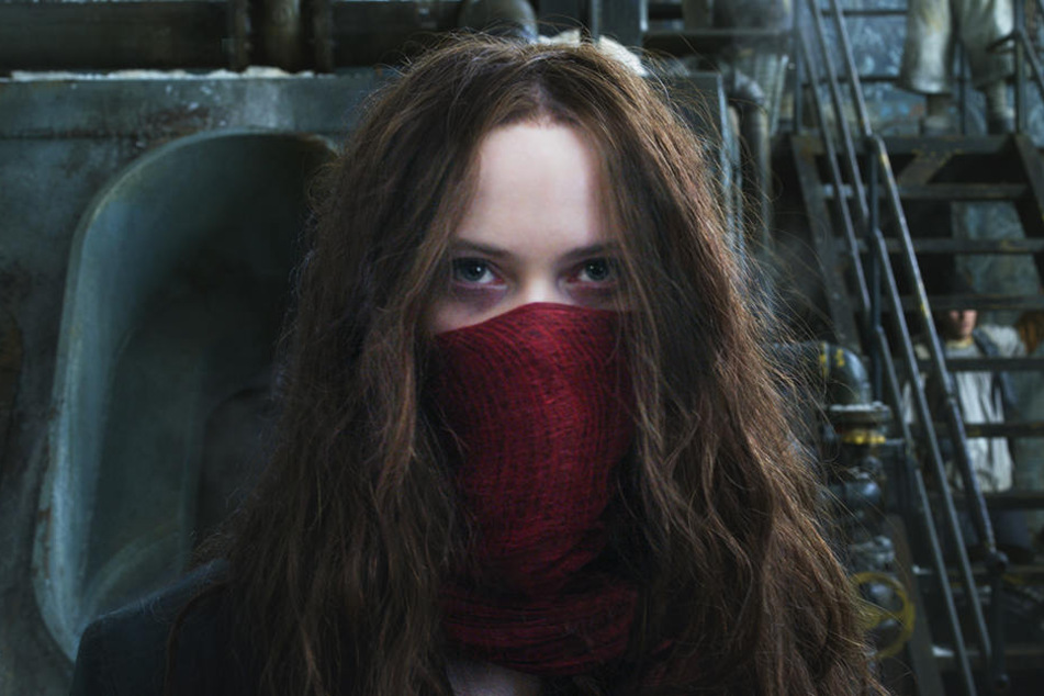 Hester Shaw (Hera Hilmar) sinnt auf Rache für den Tod ihrer Mutter Pandora Shaw (Caren Pistorius)