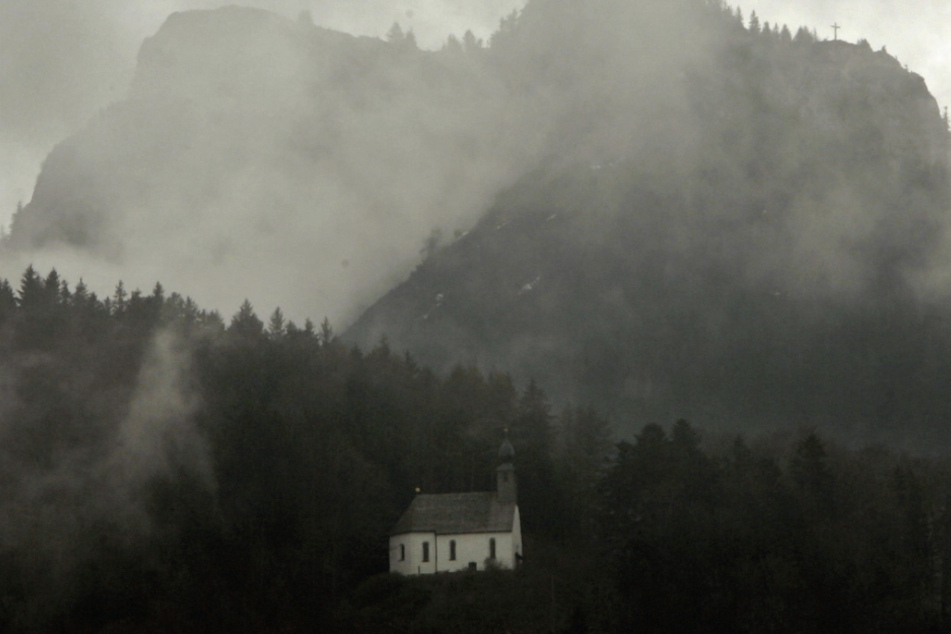 Das Wanderziel des verunglückten Wanderers: Die rund 1200 Meter hoch gelegene Schnappenkirche bei Marquartstein.