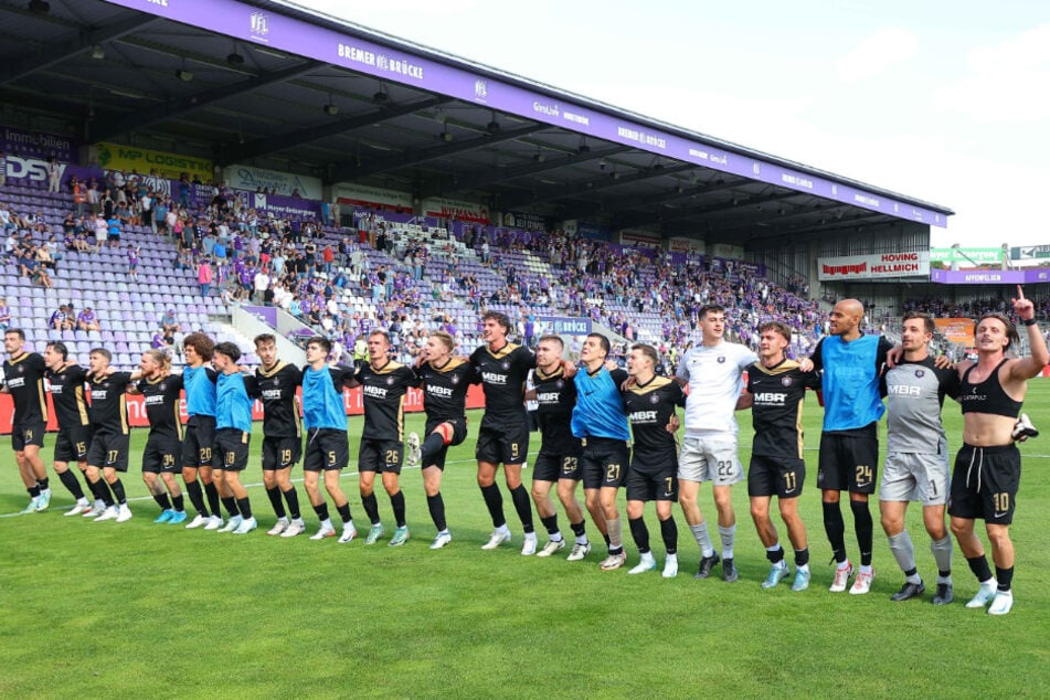 Vielleicht ein gutes Omen: Im Vorjahr gewann Aue in Osnabrück 2:0.