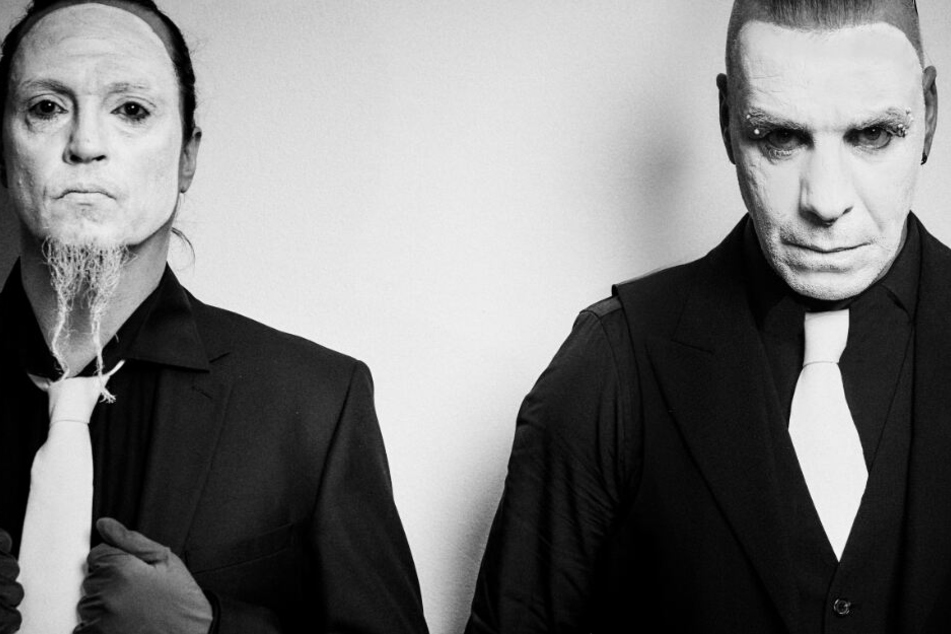 Peter Tägtgren (l) und Till Lindemann. Als Lindemann brachten die beiden Musiker am 22.11.2019 mit "F & M" ihr zweites Album heraus.
