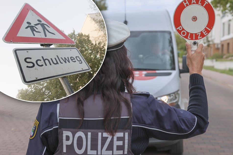 Über 600 Verstöße: Polizei zieht bittere Bilanz nach Schulweg-Kontrollen