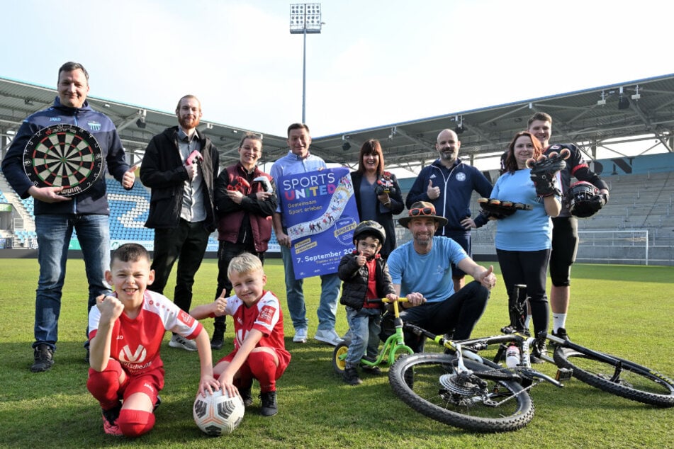 Beim "Sports United"-Sportfest gibt es zahlreiche Sportarten zum Ausprobieren.