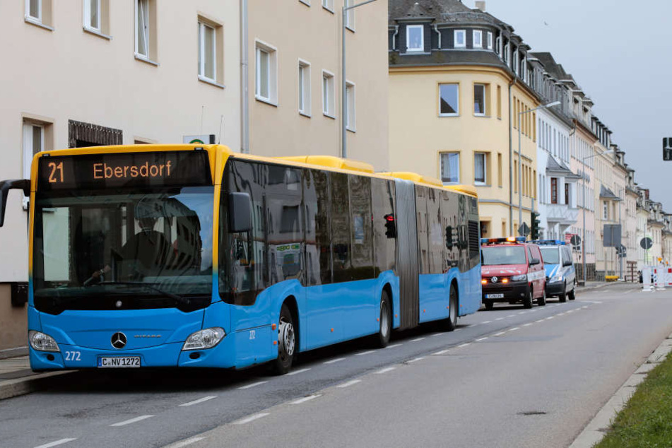 Der Vorfall ereignete sich in einem Bus der Linie 21.