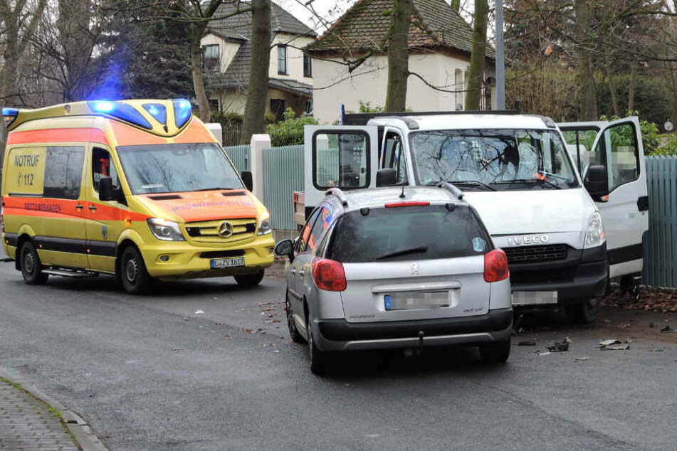 Kurz vor dem Ortsausgang Machern in Richtung Zedlitz kam es am Montagvormittag zu einem Unfall.