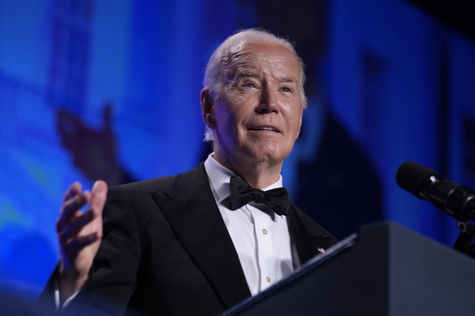 US-Präsident Joe Biden (81) nahm beim Correspondents' Dinner Trump ins Visier.