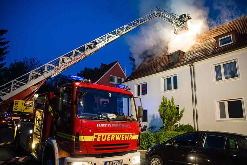 Eine Person wurde bei dem Brand verletzt.