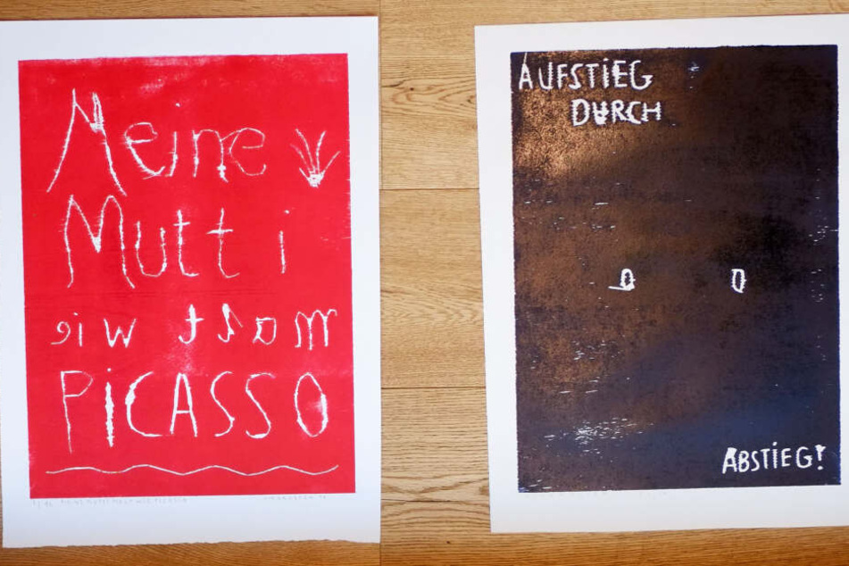 Unter dem "Titel Käs und Keks" sind die Bilder von Osmar Osten noch bis August zu sehen.