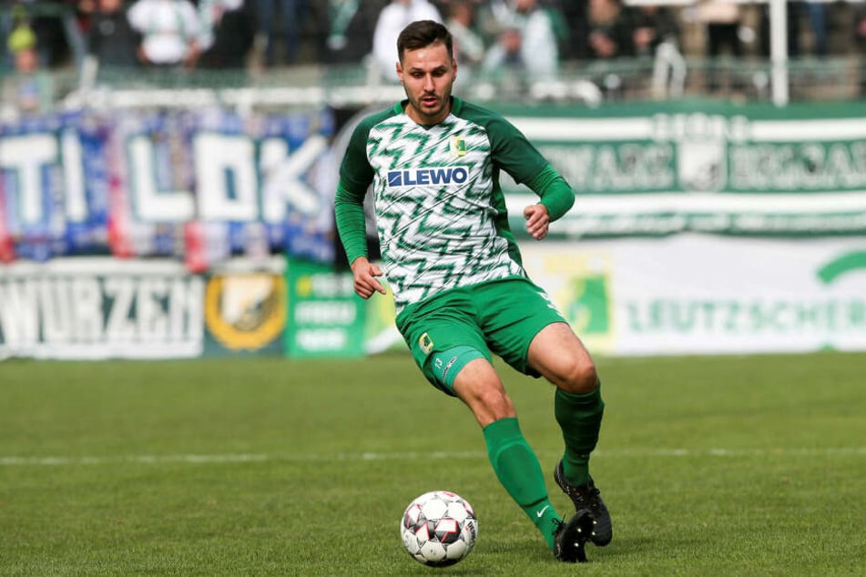 Manuel Wajer stand am Sonntag gegen den BFC Dynamo zum 150. Mal für die BSG auf dem Platz.
