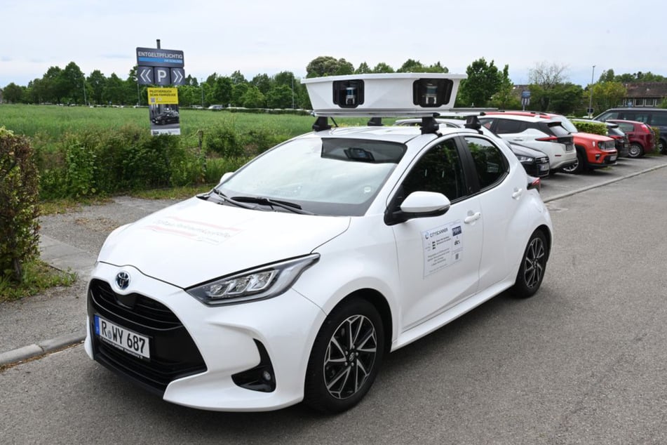 Das Scan-Auto ist Teil eines Pilotprojektes.