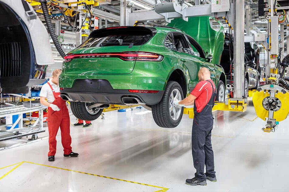 Über 5000 der in Leipzig produzierten Porsche Macan wurden pro Jahr nach Großbritannien verkauft.