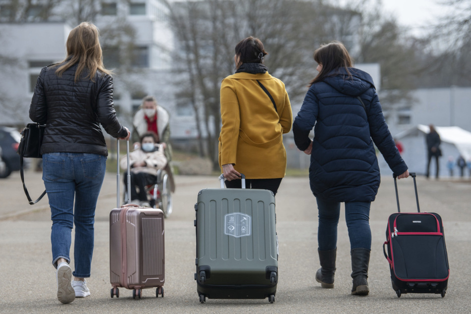 Tausende Ukrainer sind in den vergangenen sechs Wochen nach Dresden geflohen.