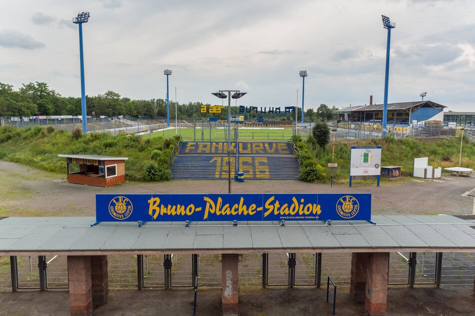 Im Bruno-Plache-Stadion kämpft Lok bei Regionalliga-Heimspielen um Punkte. 