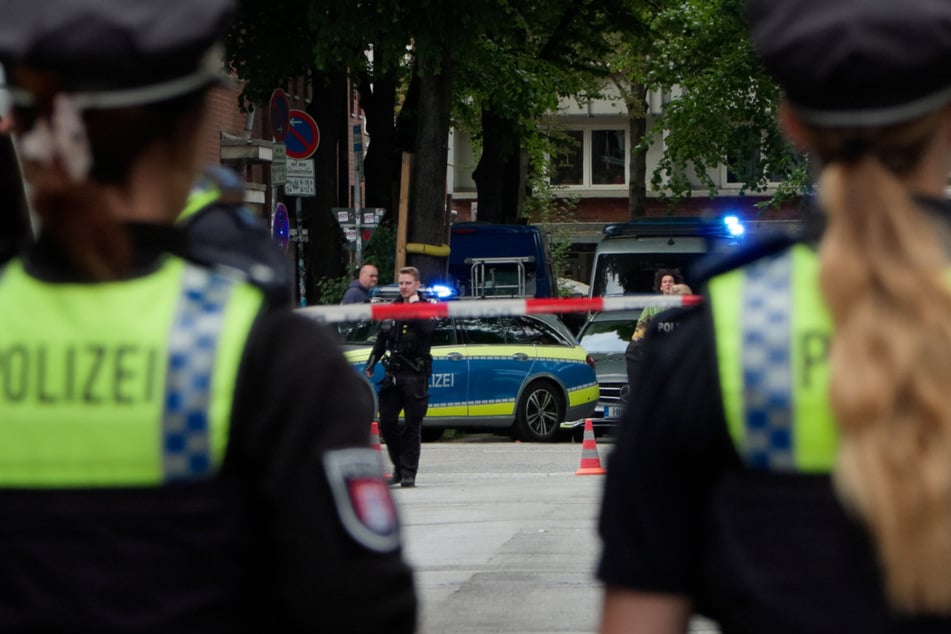 Die Polizei war in der Nähe der Reeperbahn im Großeinsatz.