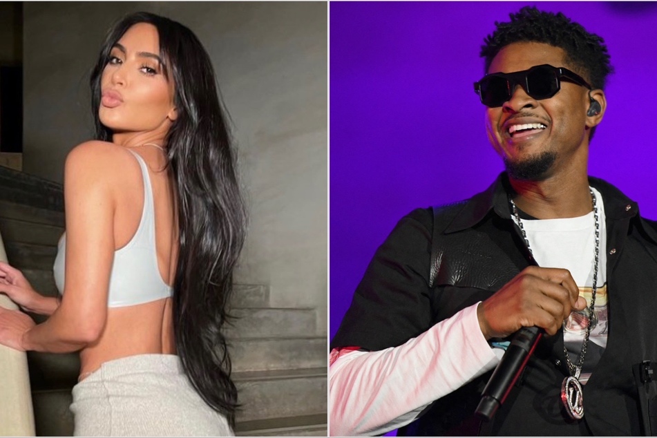 Kim Kardashian gets special shout-out from Usher at Vegas residency