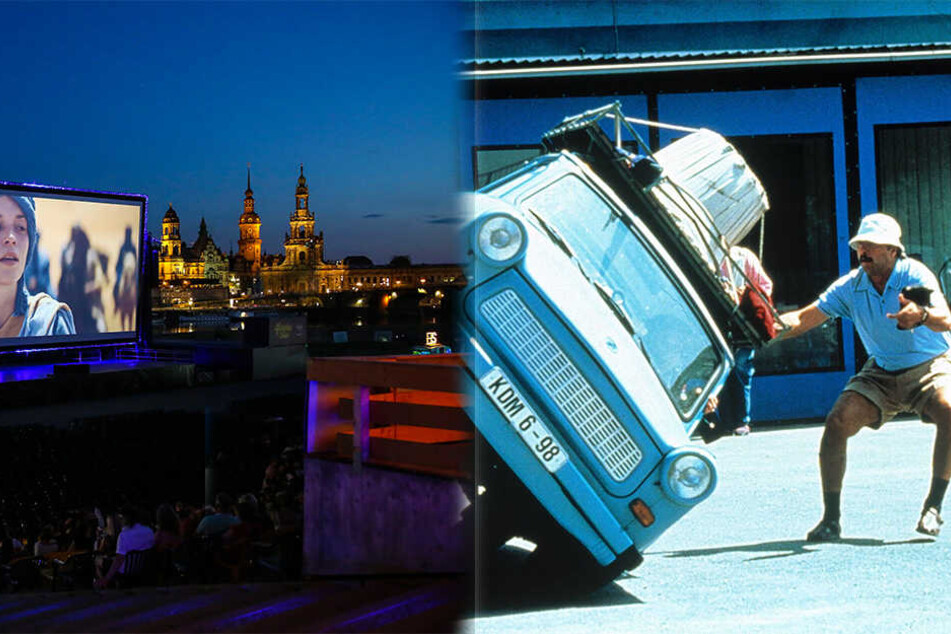 Ist seit fast 30 Jahren Kult: Die Komödie "Go Trabi Go" - sie eröffnet die Filmnächte am Elbufer.