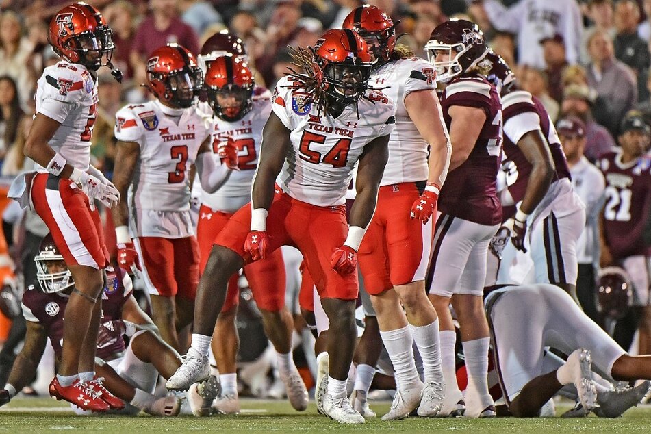 Texas Tech football during a game against the Mississippi State Bulldogs in the Liberty Bowl.