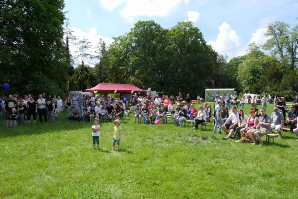 Das Kinderhospiz "Bärenherz" veranstaltete am Samstag bereits zum zweiten Mal seinen Blaulichttag.