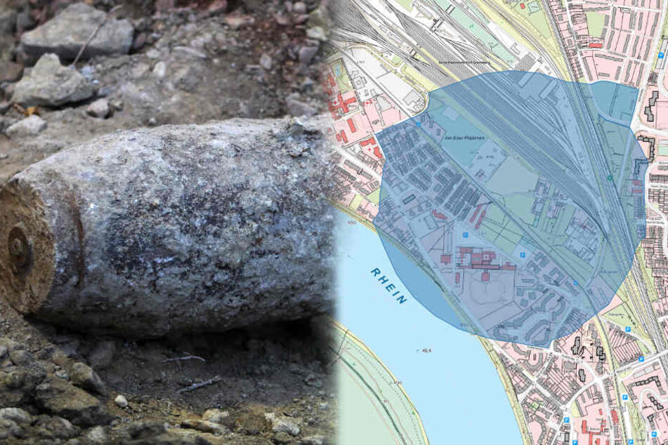 Weltkriegsbombe in Porz gefunden: Entschärfung nächste Woche geplant
