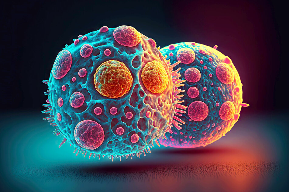 Greift der Krebs die menschlichen Zellen an, ist das Immunsystem kaum in der Lage, dagegen vorzugehen. (Grafik: Archivbild)