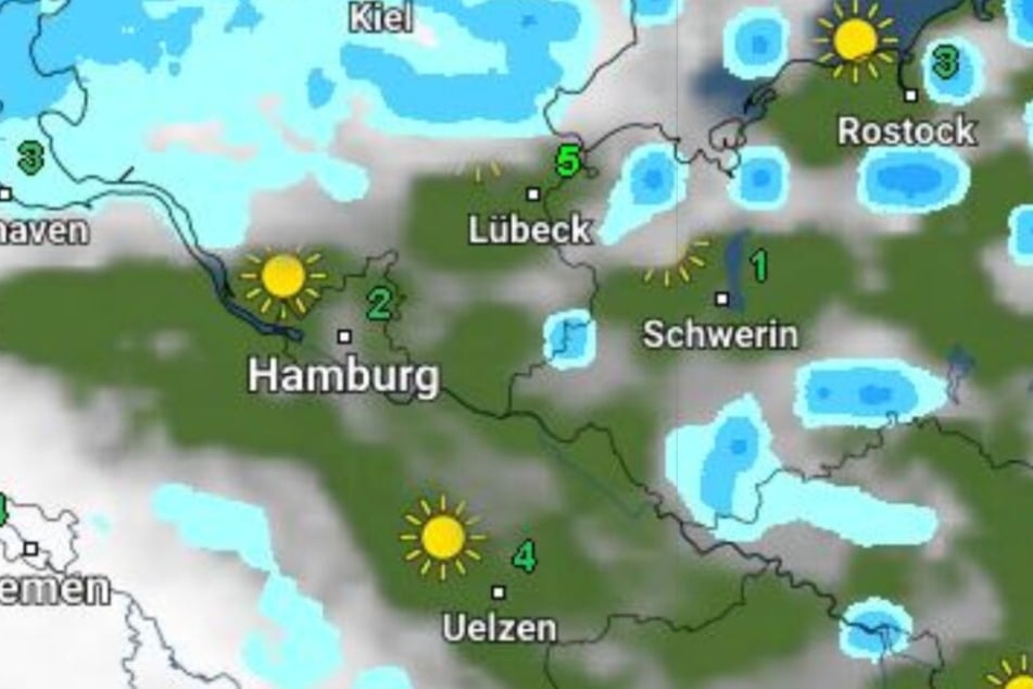 Die Temperaturen im Norden sinken wieder.
