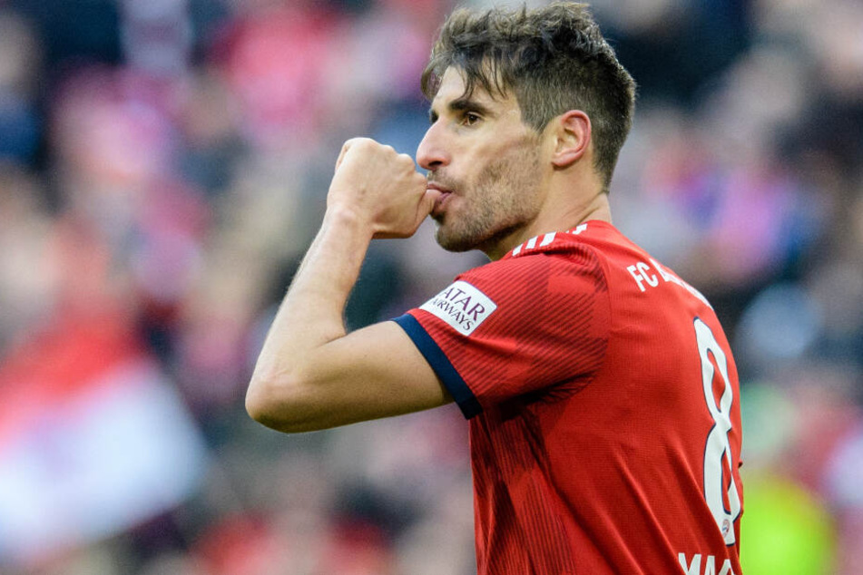 Javi Martínez sorgte mit seinem Kopfball in Durchgang zwei für den Bayern-Sieg.