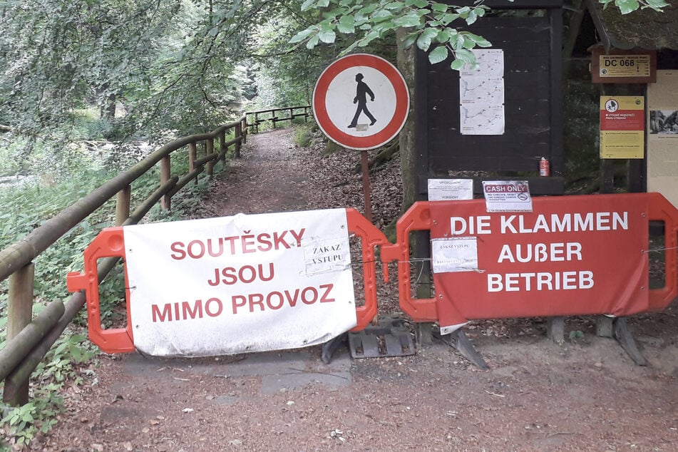 Gesperrte Edmundsklamm öffnet deutlich früher als geplant - doch es gelten strenge Sicherheitsauflagen