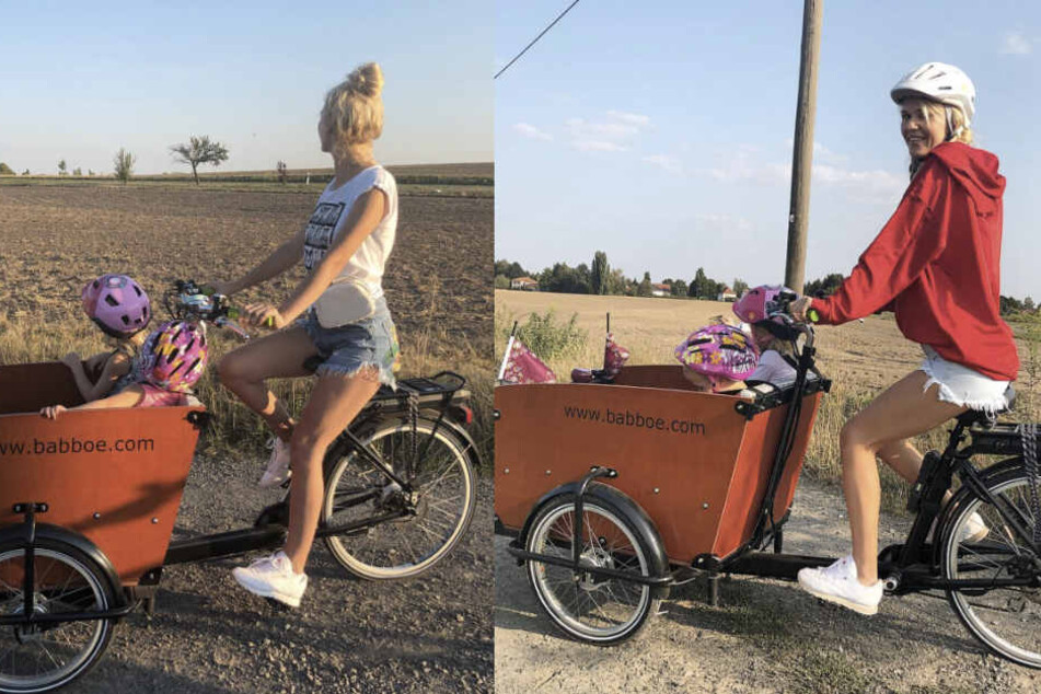 Da hat das Schimpfen der Fans doch gefruchtet: Sara Kulka (28) ist von nun an mit Helm unterwegs.