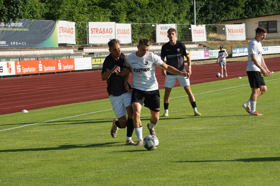Der FSV Zwickau duellierte sich am Freitagabend beim SC Freital.