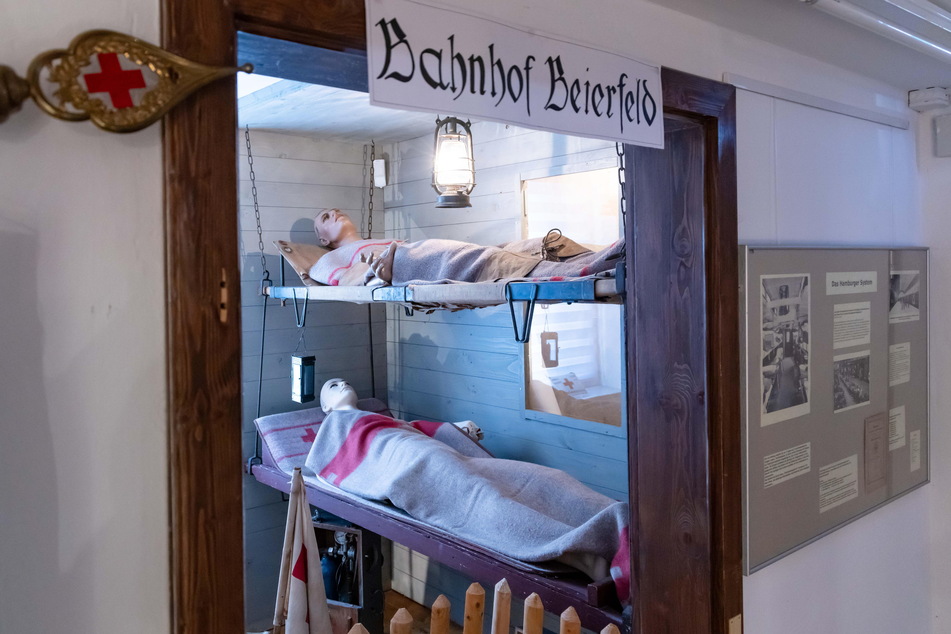 In der Dauerausstellung des Museums ist zu sehen, wie Kranken- und Verwundetenversorgung einst funktioniert hat.
